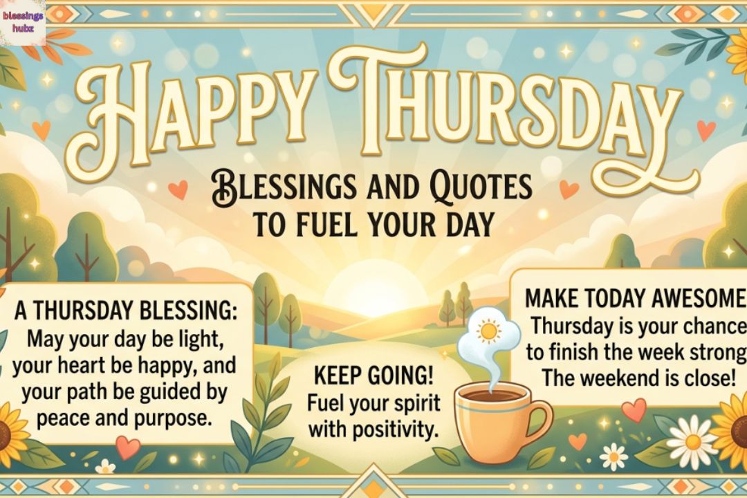 200+ Happy Thursday Blessings and Quotes to Fuel Your Day