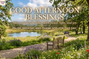 250+ Good Afternoon Blessings for the Middle of the Day