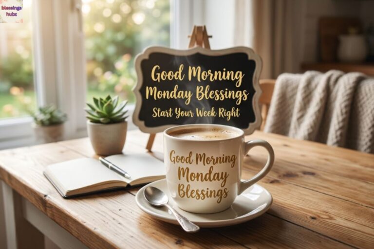 600+ Good Morning Monday Blessings to Start Your Week Right