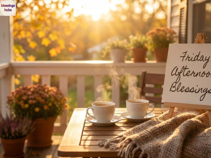 Friday Afternoon Blessings