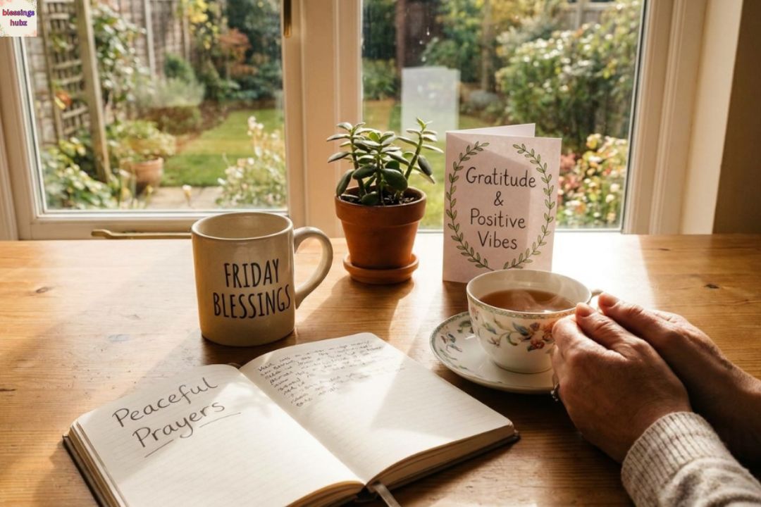 Friday Blessings: Peaceful Prayers, Gratitude, and Positive Vibes for a Joyful Day Friday Blessings Peaceful Prayers, Gratitude, and Positive Vibes for a Joyful Day