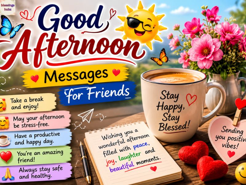 Good Afternoon Messages for Friends (1)