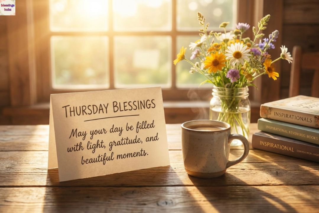 Good Morning Thursday Blessings Images Beautiful Quotes & Positive Vibes