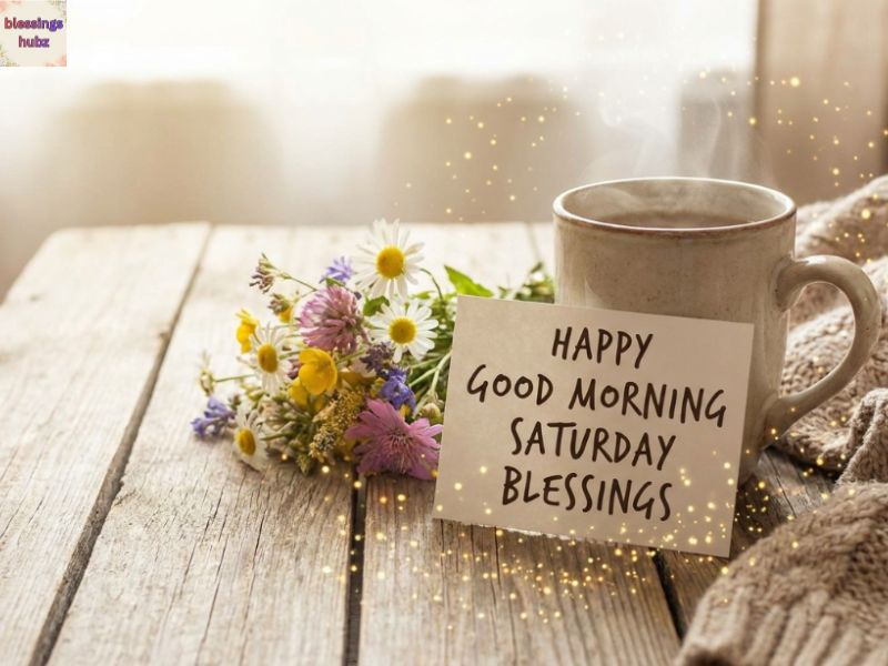 Happy Good Morning Saturday Blessings
