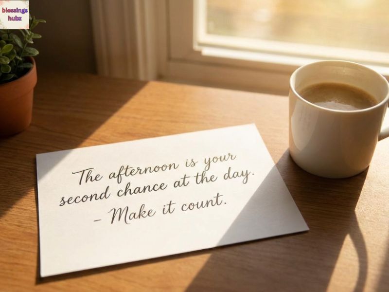Motivational Afternoon Quotes for a Quick Boost