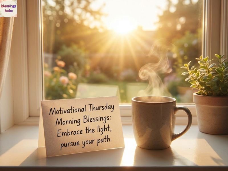 Motivational Thursday Morning Blessings