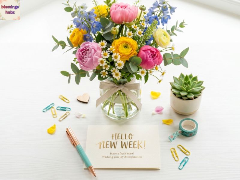 New Week Greetings and Messages