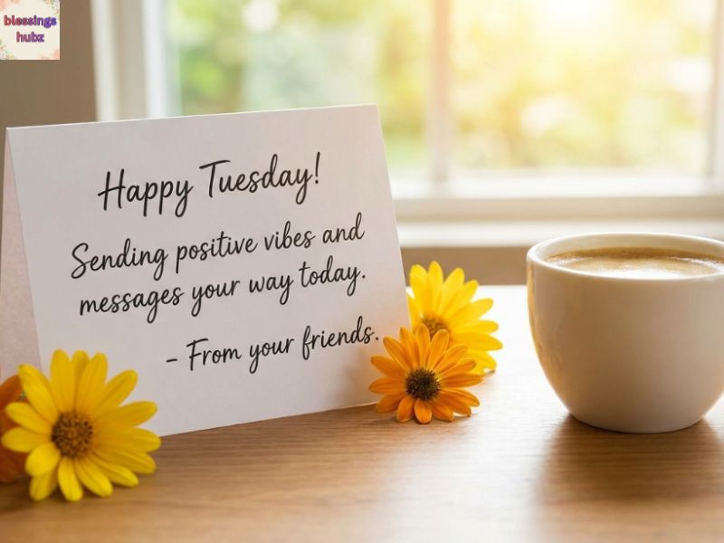 Positive Tuesday Wishes and Messages