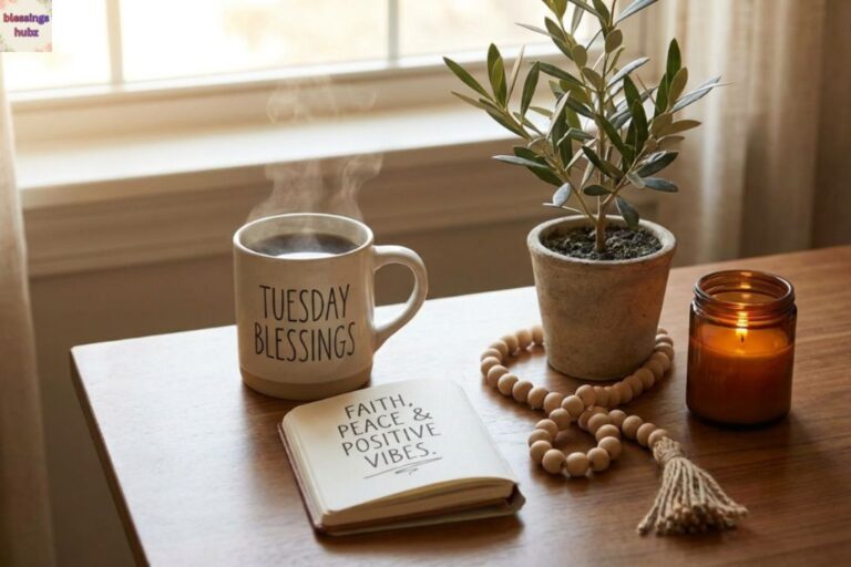 Prayer Tuesday Blessings Faith, Peace & Positive Vibes