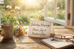 Saturday Blessings Images Peace, Joy & Positive Vibes