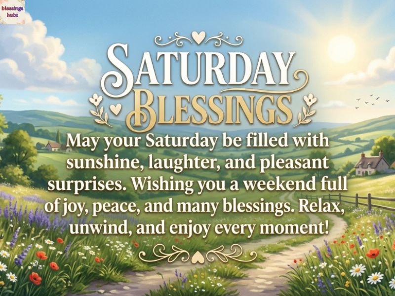 Saturday Blessings Quotes