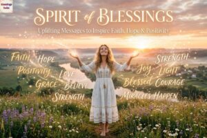 Spirit of Blessings Uplifting Messages to Inspire Faith, Hope & Positivity