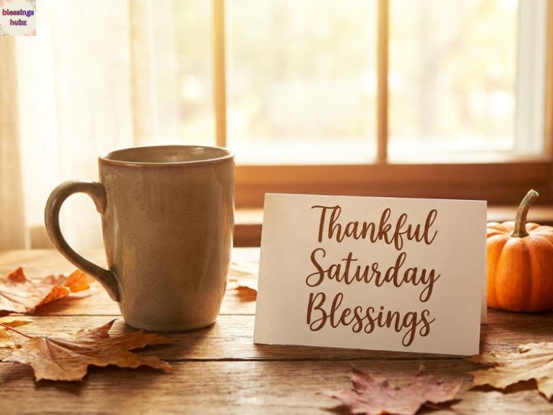 Thankful Saturday Blessings