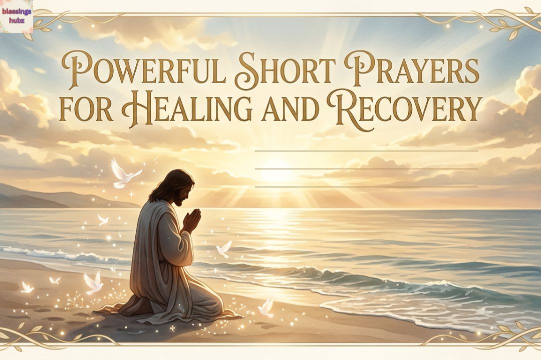 120+ Powerful Short Prayers For Healing And Recovery For Someone, Friend, Or Loved One