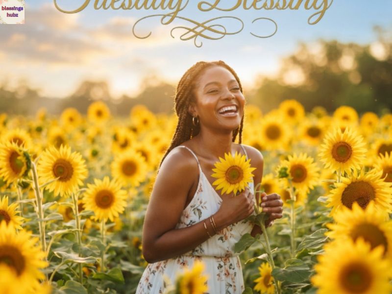 African American Tuesday Blessing for Instagram