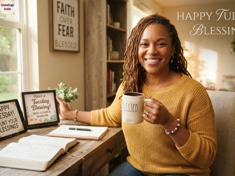 African American Tuesday Blessings Images