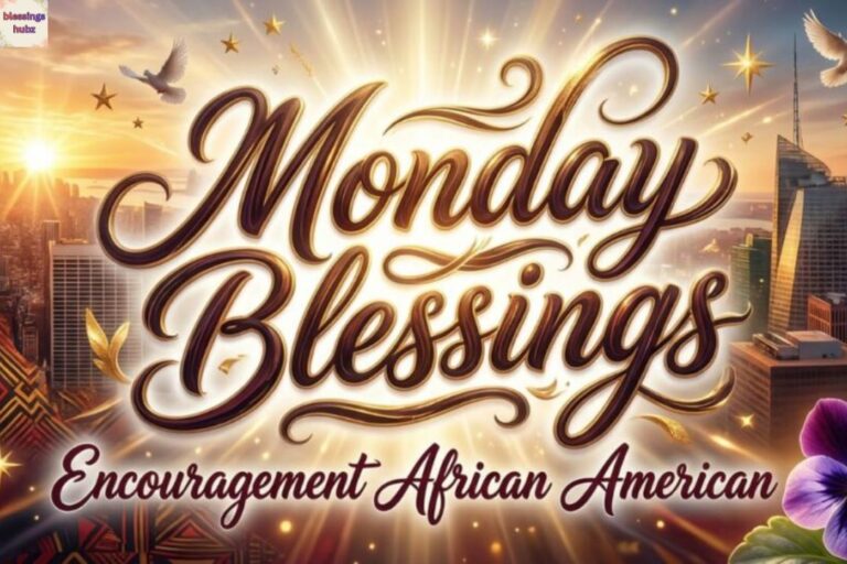 180+ African American Monday Blessings, Prayers, Images & GIFs